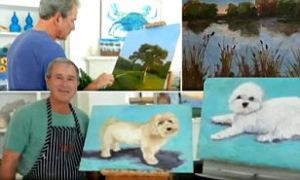 George W. Bush Dog Paintings