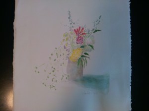 painting haslach's flowers